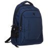 Синій текстильний чоловічий рюкзак великого розміру з відсіком під ноутбук Aoking 73140 - 3