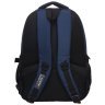 Синій текстильний чоловічий рюкзак великого розміру з відсіком під ноутбук Aoking 73140 - 4