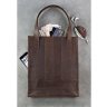 Женская сумка шоппер темно-коричневого цвета BlanKnote Бэтси (12639) - 4
