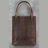 Жіноча сумка шоппер темно-коричневого кольору BlanKnote Бетсі (12639) - 3