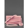 Модная розовая сумка из натуральной кожи BlankNote Элис (12694) - 7