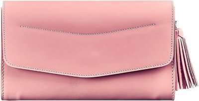 Модна рожева сумка з натуральної шкіри BlankNote Еліс (12694)