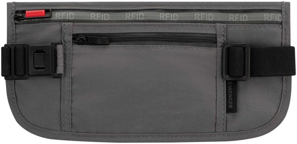 Сумка на пояс, Wenger waist belt with RFID pocket, сіра фото №1 Сумка на пояс, Wenger waist belt with RFID pocket, сіра modnotak фото №1