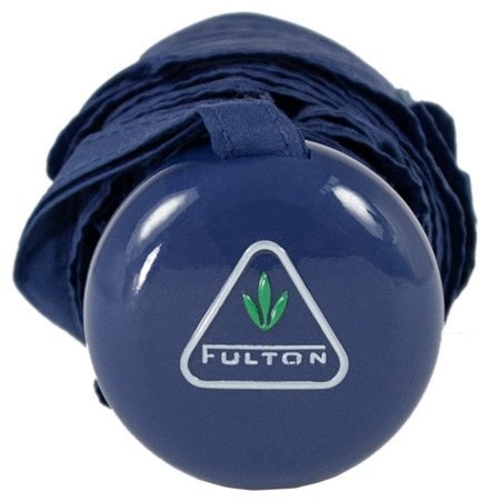 Зонт женский Fulton Soho-1 L793 Navy (складной, механика, однотонный синий) 93840 modnotak фото №9