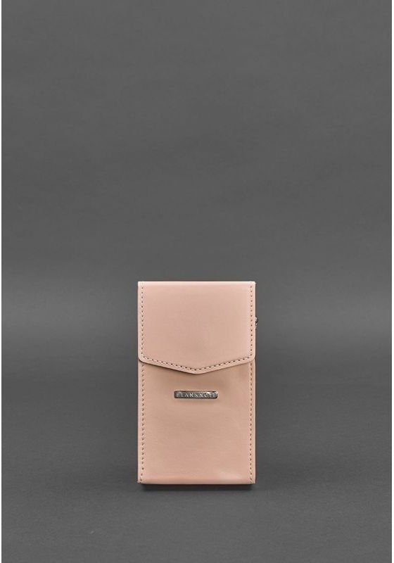 Набір жіночих рожевих сумок з натуральної шкіри BlankNote Mini (12805)