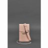 Набір жіночих рожевих сумок з натуральної шкіри BlankNote Mini (12805) - 10