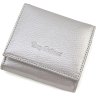 Модний жіночий гаманець сріблястого кольору з натуральної шкіри Tony Bellucci (10777) - 3