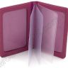 Рожева обкладинка для ID-паспорта зі шкіри ST Leather (17770) - 2