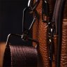 Небольшая коричневая мужская сумка-барсетка из натуральной кожи с ручкой Vintage 2421954 - 8
