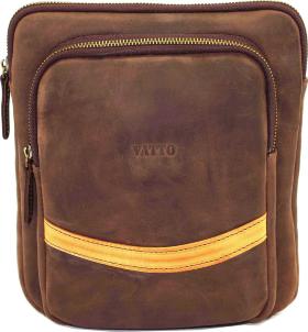 Чоловіча наплечная сумка зі шкіри Crazy Horse - VATTO (11881)