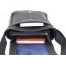 Мужская сумка планшет черного цвета с клапаном на магните VATTO (11981) - 2