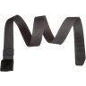 Текстильний чоловічий ремінь під штани або джинси в чорному кольорі з пряжкою-автомат Vintage (2420228) - 6