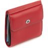 Маленький жіночий шкіряний гаманець червоного кольору на магніті ST Leather 1767340 - 8