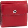 Маленький женский кожаный кошелек красного цвета на магните ST Leather 1767340 - 1