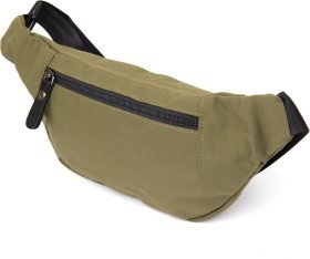 Мужская бананка из нейлона зеленого цвета Vintage (20636)