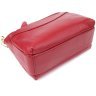 Стильная каркасная женская сумка на каждый день из натуральной кожи через плечо Vintage 98140 красного цвета modnotak фото - 6