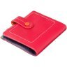 Червоний шкіряний жіночий гаманець невеликого розміру з фіксацією на кнопку Visconti Mojito 68840 - 2