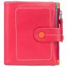 Червоний шкіряний жіночий гаманець невеликого розміру з фіксацією на кнопку Visconti Mojito 68840 - 4