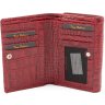 Червоний жіночий гаманець з натуральної зносостійкого шкіри Tony Bellucci (12463) - 2