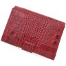 Червоний жіночий гаманець з натуральної зносостійкого шкіри Tony Bellucci (12463) - 3