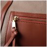 Бежевая женская сумка большого размера из натуральной кожи Vintage 2422304 - 9