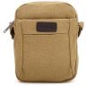 Невелика чоловіча сумка-планшет із щільного текстилю у кольорі хакі Monsen 71541 - 1