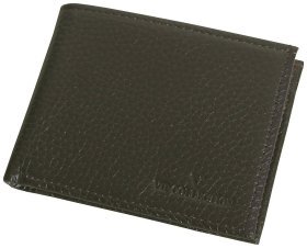 Кожаное портмоне с монетницей коричневого цвета Vip Collection 102541