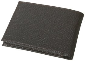 Кожаное портмоне с монетницей коричневого цвета Vip Collection 102541