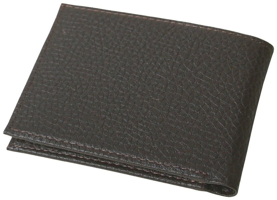 Кожаное портмоне с монетницей коричневого цвета Vip Collection 102541 modnotak фото №2