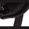 Чоловіча чорна сумка-планшет з натуральної шкіри з тисненням плетінка HT Leather (10221) - 7