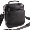 Мужская вертикальная кожаная сумка с ручкой H.T Leather (10000) - 7