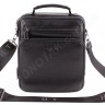 Мужская вертикальная кожаная сумка с ручкой H.T Leather (10000) - 13