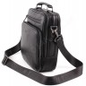 Мужская вертикальная кожаная сумка с ручкой H.T Leather (10000) - 15
