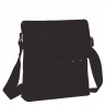 Чорна чоловіча сумка-месенджер на плече з натуральної шкіри Tiding Bag (15741) - 6