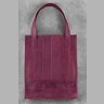 Бордовая сумка шоппер из натуральной кожи с ручками BlankNote Бэтси (12640) - 3