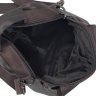 Коричневая недорогая мужская сумка-барсетка из натуральной кожи HD Leather (15809) - 4
