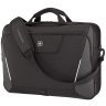 Деловая текстильная сумка для ноутбука до 17" с фиксатором Pass-Thru Wenger XE Brief черная 103641 modnotak фото - 7
