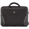 Деловая текстильная сумка для ноутбука до 17" с фиксатором Pass-Thru Wenger XE Brief черная 103641 modnotak фото - 8
