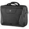Деловая текстильная сумка для ноутбука до 17" с фиксатором Pass-Thru Wenger XE Brief черная 103641 modnotak фото - 10