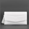 Женская сумка белого цвета из натуральной кожи BlankNote Элис (12695) - 9
