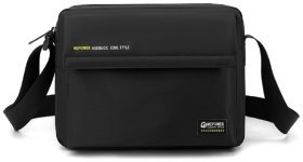 Мужская текстильная сумка мессенджер черного цвета Confident 93741