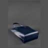 Темно-синя вертикальна сумка шоппер з гладкої шкіри BlankNote D.D. (12726) - 6