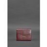 Женские сумки кроссбоди бордового цвета ручной работы из кожи BlankNote Mini (12806) - 7