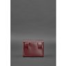 Женские сумки кроссбоди бордового цвета ручной работы из кожи BlankNote Mini (12806) - 8