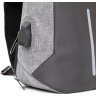 Текстильна ергономічна сумка-рюкзак через плече з кодовим замком Vintage (20554) - 3