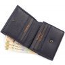 Практичний гаманець темно-синього кольору з натуральної шкіри Tony Bellucci (10786) - 5