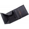 Практичний гаманець темно-синього кольору з натуральної шкіри Tony Bellucci (10786) - 6