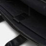 Деловой кожаный портфель через плечо для мужчин с отделением для ноутбука до 15" Borsa Leather 104541 черный modnotak фото - 5