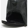 Мужская спортивная сумка из кожзама черного цвета Monsen (19367) - 5