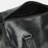 Мужская спортивная сумка из кожзама черного цвета Monsen (19367) - 6